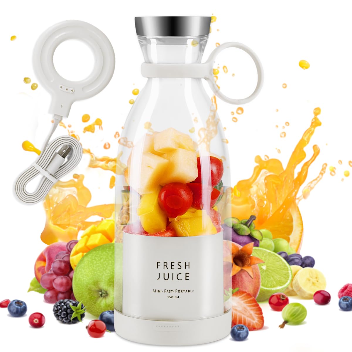 White Fruit Blending Cup