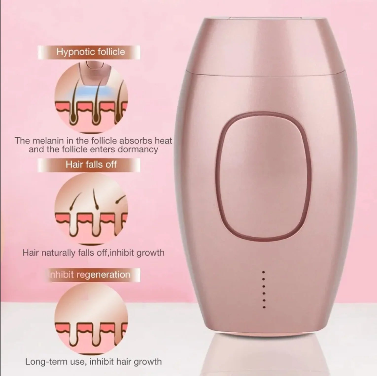 LumaSilk IPL Hair Removal System - Black