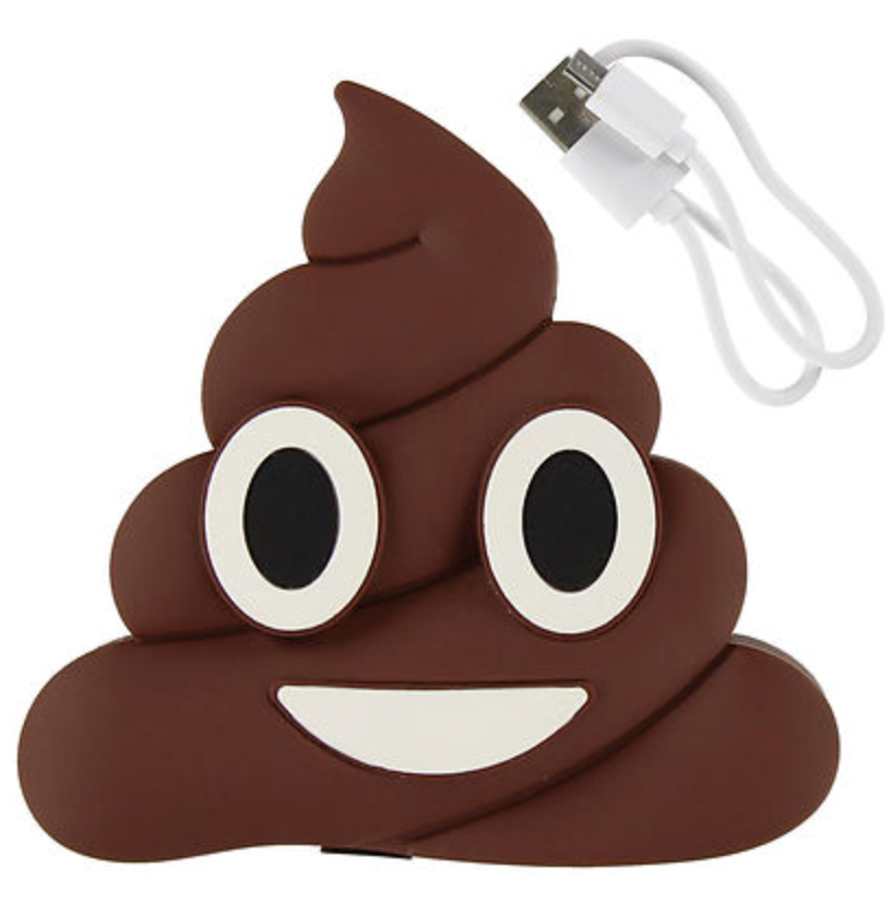 Poop Emoji 8800mAh Power Bank