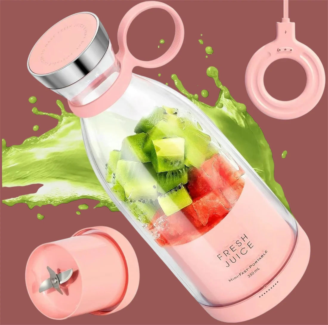 Pink Fruit Blending Cup