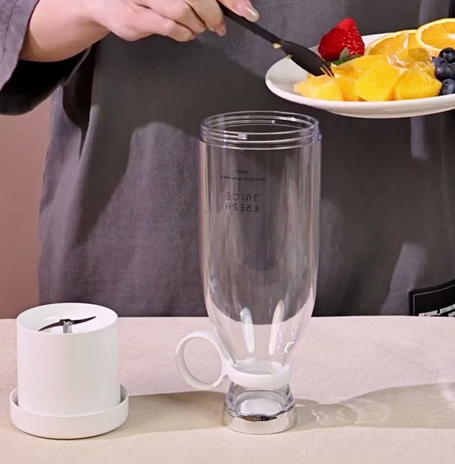Pink Fruit Blending Cup